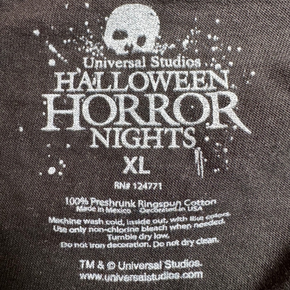 Chucky Tee XL Horror Nights Raglan 2023 Artist Signature Series Good Guys Black - Picture 2 of 10
